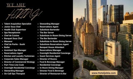 Mandarin Oriental Hotel Jobs Saudi Arabia, US