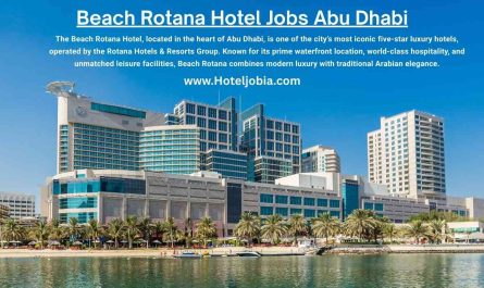 Beach Rotana Hotel Jobs Abu Dhabi